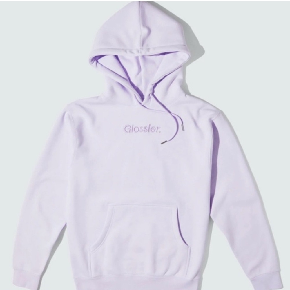 Glossier Limited Edition Lavender Hoodie Olivia Rodrigo Collab size L